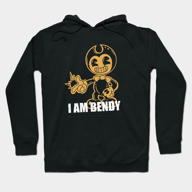 Funny Christmas Cool Bendy Bendy And Ink Machine Hoodie TeePublic